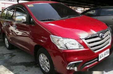 Well-kept Toyota Innova E 2014 for sale