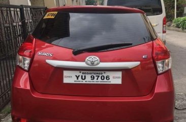 2016 Toyota Yaris 1.3 E Red Automatic Transmission for sale