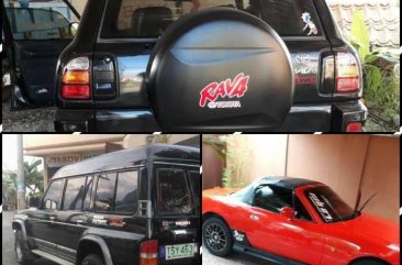 For Sale or Swap: 1995 Nissan Patrol, 1997 Mazda Miata A/T & 1995 Toyota Rav4 A/T 