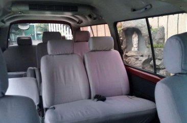 Red Sienna Nissan Urvan Orig Escapade GL grandia commuter diesel vios