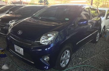 Automatic 2016 Toyota Wigo 10 G Blue for sale