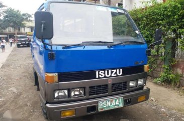 Isuzu Elf dropside blue for sale