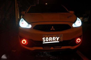 Mitsubishi Mirage HB A/T 2016 CVT Orange For Sale 