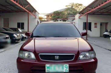 1998 HONDA City EX 1.5li MANUAL Transmission RED for sale