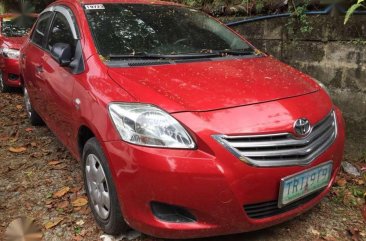 2011 Toyota Vios 13 J Red Manual for sale