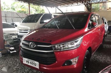 GRAB Ready 2017 Toyota Innova 2800J Manual Red Diesel for sale