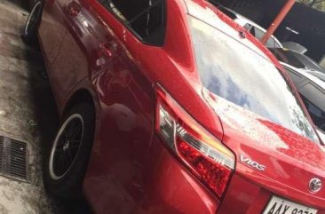 2014 Toyota Vios E manual red for sale