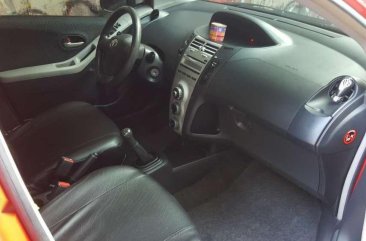 Fresh Toyota Yaris Hatchback 2008 Red For Sale 