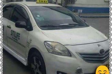 Taxi Toyota Vios 2012 White Sedan For Sale 