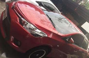 2014 Toyota Vios E manual red for sale