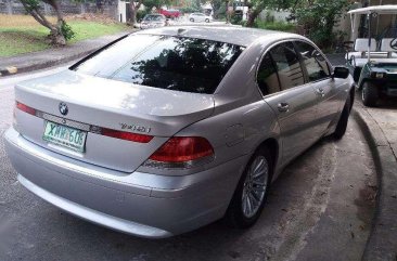 2004 BMW 745i Sedan AT Silver Sedan For Sale 