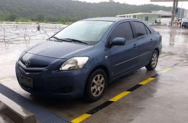 Toyota Vios E 2009 Manual Blue Sedan For Sale 