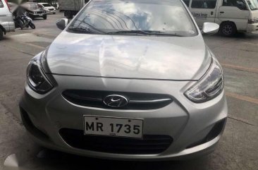 2017 Hyundai Accent Matic Silver HB For Sale 
