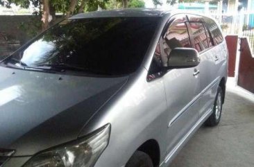 Toyota Innova Manual G 2013 Silver For Sale 