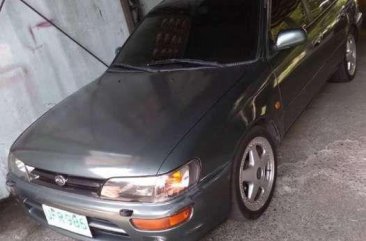 1996 Toyota Corolla Manual Gray Sedan For Sale 