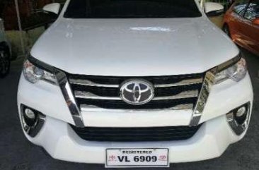 Toyota Fortuner 2017 Manual White For Sale 