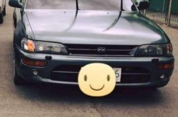 1996 Toyota Corolla Manual Gray Sedan For Sale 