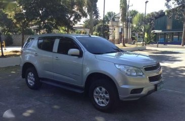 2013 Chevrolet Trailblazer LT 2.5 MT Silver For Sale 