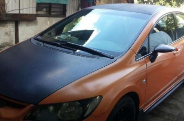 2007 Honda Civic 1.8V AT Orange For Sale 