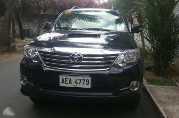 Toyota Fortuner G black 4x2 2015 for sale