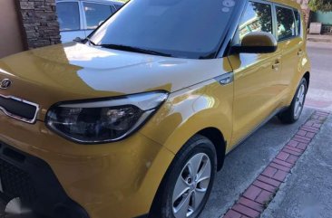 2015 Kia Soul AT Diesel Yellow SUV For Sale 