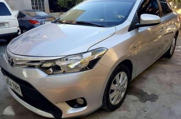 Toyota Vios E 2015 Manual Silver Sedan For Sale 