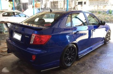 Subaru WRX 2010 MT Blue Sedan For Sale 