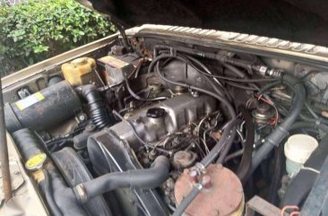 1991 Mitsubishi Pajero Diesel Manual Golden For Sale 