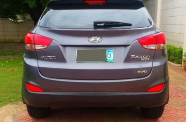 2010 Hyundai Tucson 4x4 CRDi Gray For Sale 