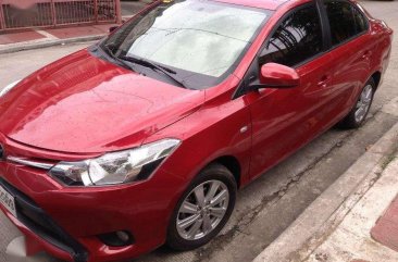 2017 Toyota Vios 1.3 E Automatic Red Sedan for sale