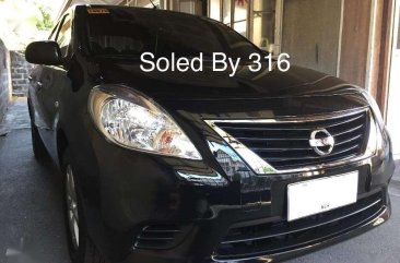 2015 Nissan Almera 1.5 MT Black Sedan For Sale 