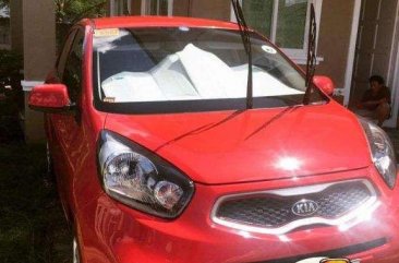 Fresh Kia Picanto 2014 Hatchback Red For Sale 