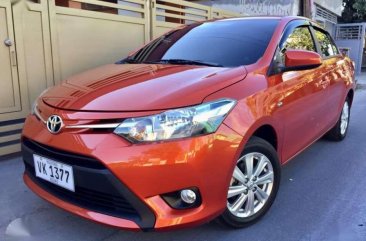 2017 Toyota Vios 1.3E AT Dual VVT-i Orange For Sale 