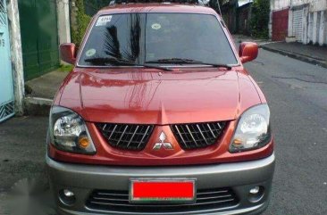 2005 MITSUBISHI ADVENTURE GLS AT Red For Sale 