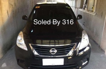 2015 Nissan Almera 1.5 MT Black Sedan For Sale 