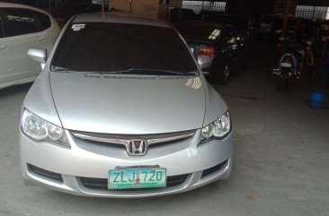 2007 Honda Civic 1.8S Automatic Silver For Sale 