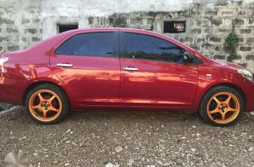 Toyota Vios 2012 Red Manual Sedan For Sale 