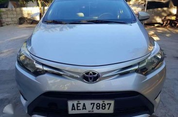 Toyota Vios E 2015 Manual Silver Sedan For Sale 