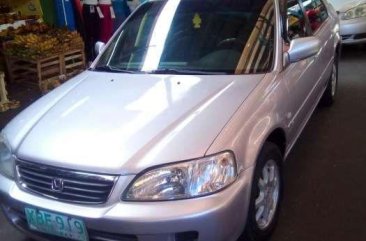 Honda City Type Z 2002 Manual Silver Sedan For Sale 