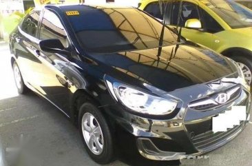 GRAB Hyundai 2016 Accent MT Black for sale