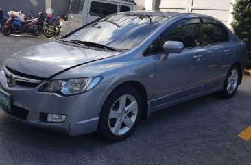 Honda Civic FD 2007 AT 1.8S Gray Sedan For Sale 