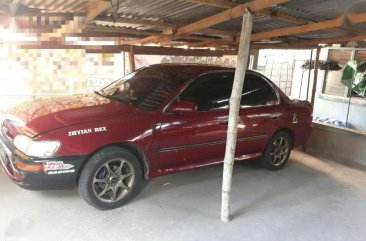 Toyota Corolla GLi 1.6 1995 MT Red Sedan For Sale 