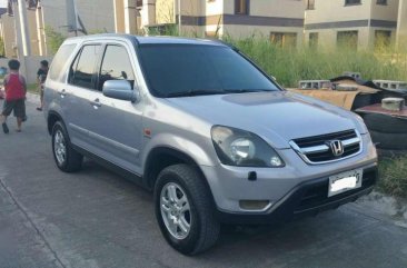 Honda CRV 2003 Automatic Silver SUV For Sale 