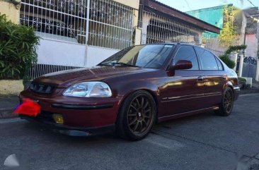 Honda Civic 1996 Lxi Automatic Red For Sale 
