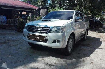 2013 Toyota Hilux G MT 4x4 VNT White For Sale 