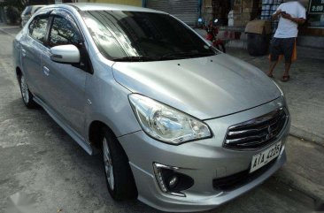 2014 Mitsubishi Mirage G4 GLS AT SIlver For Sale 
