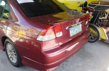 Honda Civic Dimention 2005 MT Red For Sale 