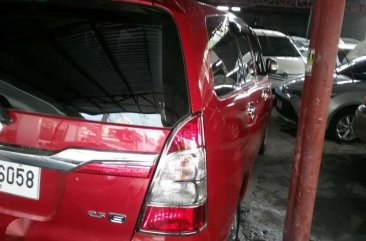 2014 Toyota Innova E Diesel Manual Red For Sale 