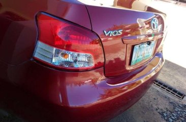 Toyota Vios 2009 Manual Red Sedan For Sale 