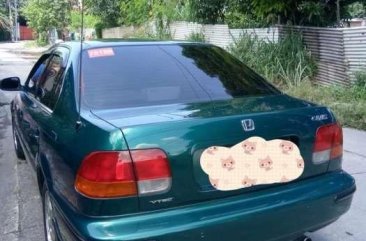 Honda Civic VTi 1998 Manual Green Sedan For Sale 